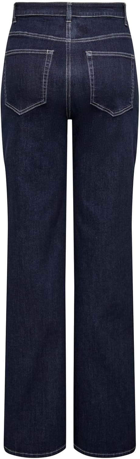 Detalle de ONLY Female Jeans mit weitem Bein ONLJUICY-WAUW – hohe Taille & weiter Beinschnitt