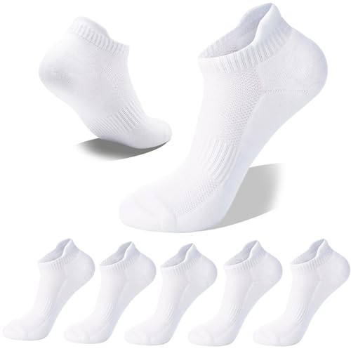 Detalle de Wamicu Chaussettes Basses Femme 5 Paires Anti-transpiration en Coton Courtes