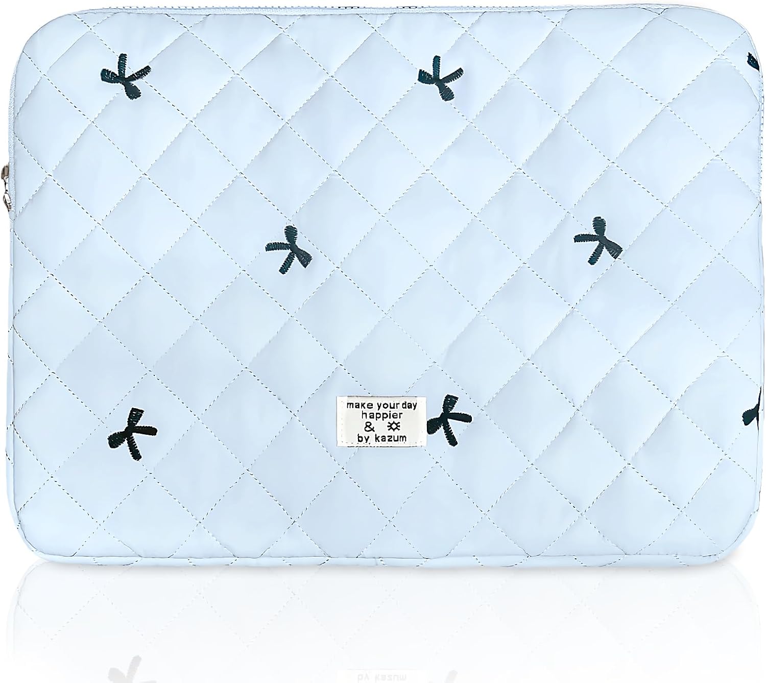 Detalle de Flintronic Custodia per Laptop da 14 Pollici (sleeve imbottita) con fodera in cotone