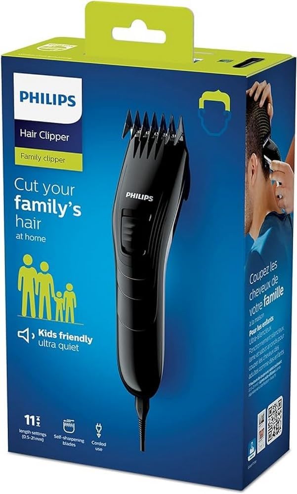 Thumbnail 4 de Philips QC5115/15 : tondeuse à cheveux avec lames en acier inoxydable et 11 hauteurs de coupe
