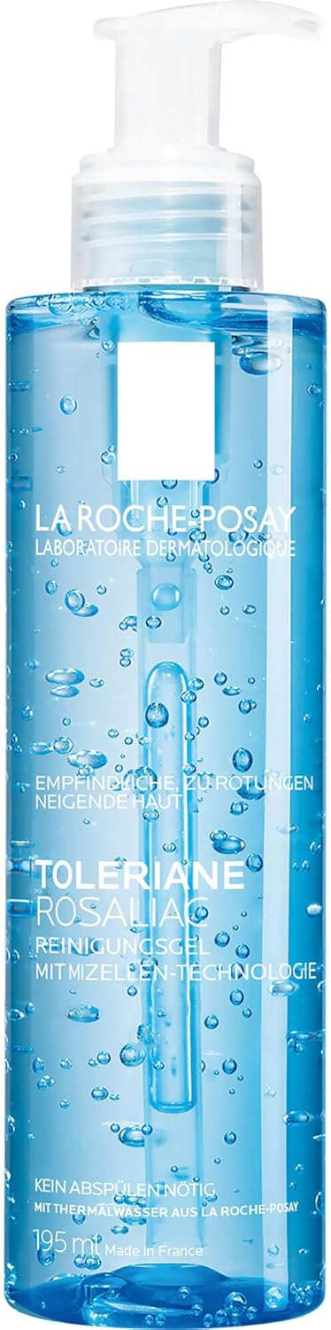 Detalle 2 de La Roche-Posay Toleriane Rosaliac Make-Up Remover Gel (for dry, redness-prone skin) 195ml