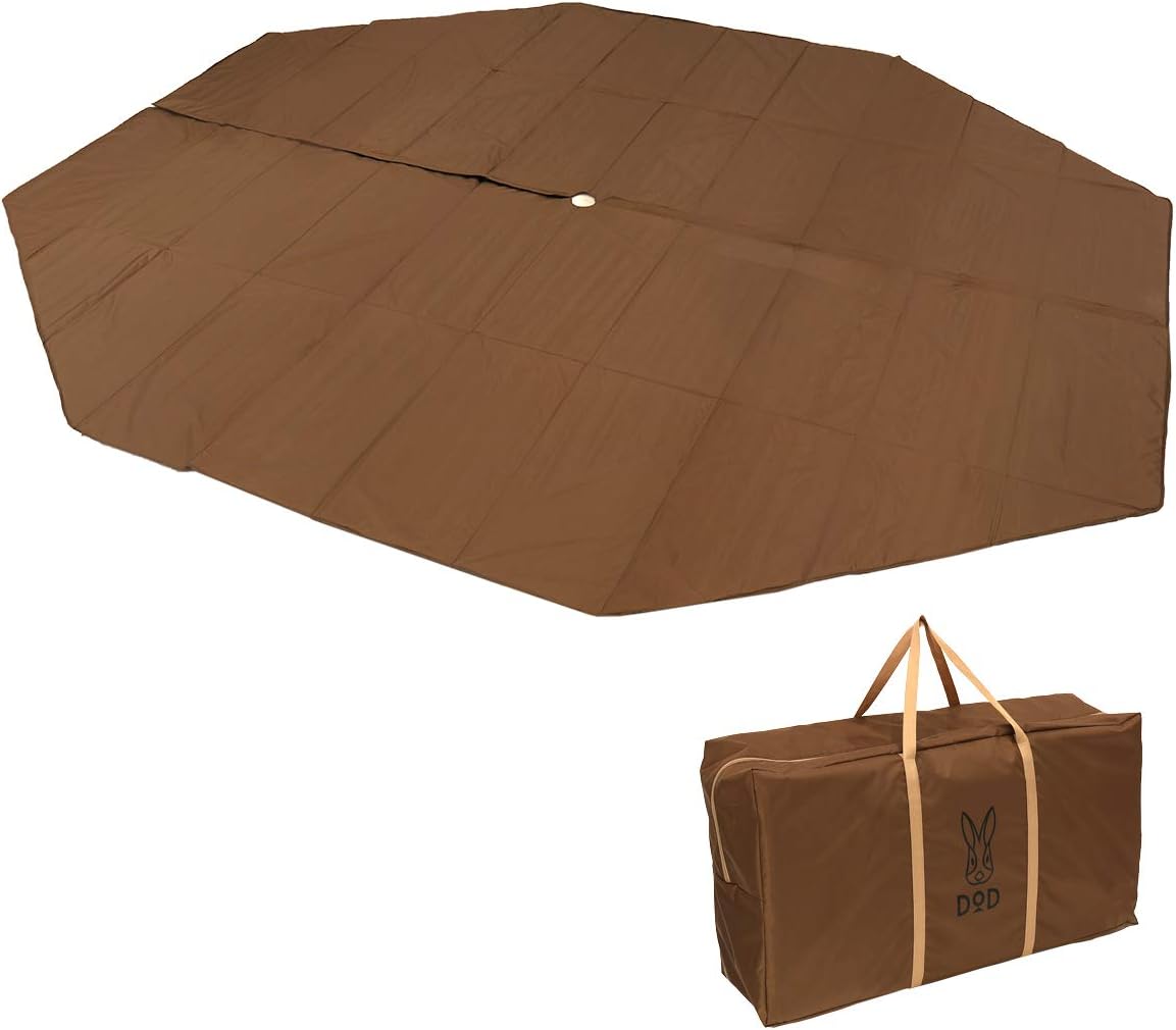 Detalle 2 de DOD ワンポールテント・キノコテント・ヤドカリテント用マット 厚さ6mm、270×232cm