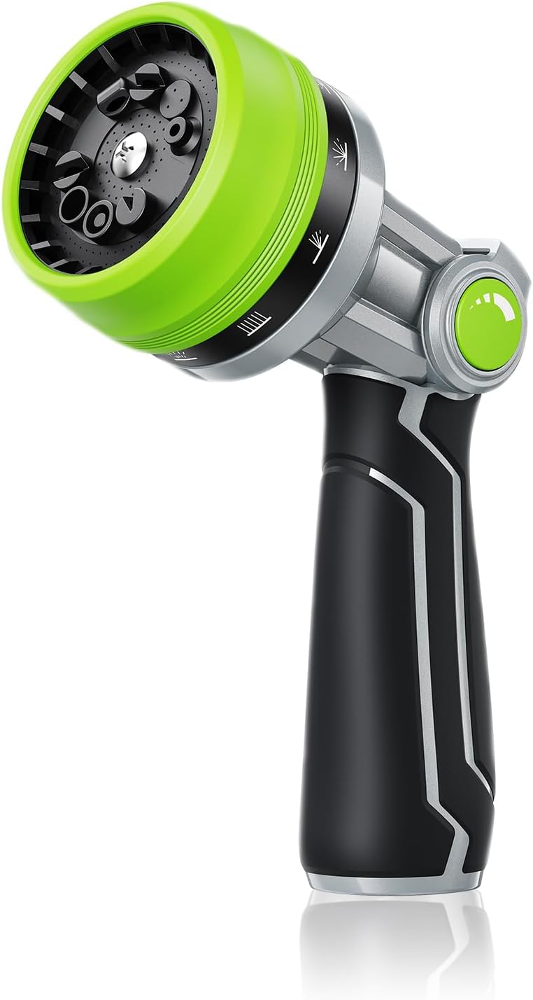 Detalle de RAINPOINT Garden Hose Nozzle, Full-Metal