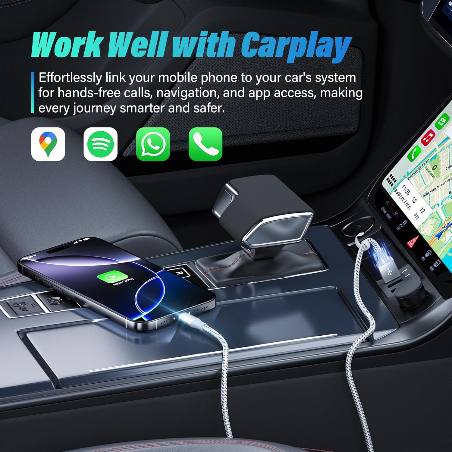 Thumbnail 2 de SwaggWood Carplay Charger 2-pack 3ft+6ft