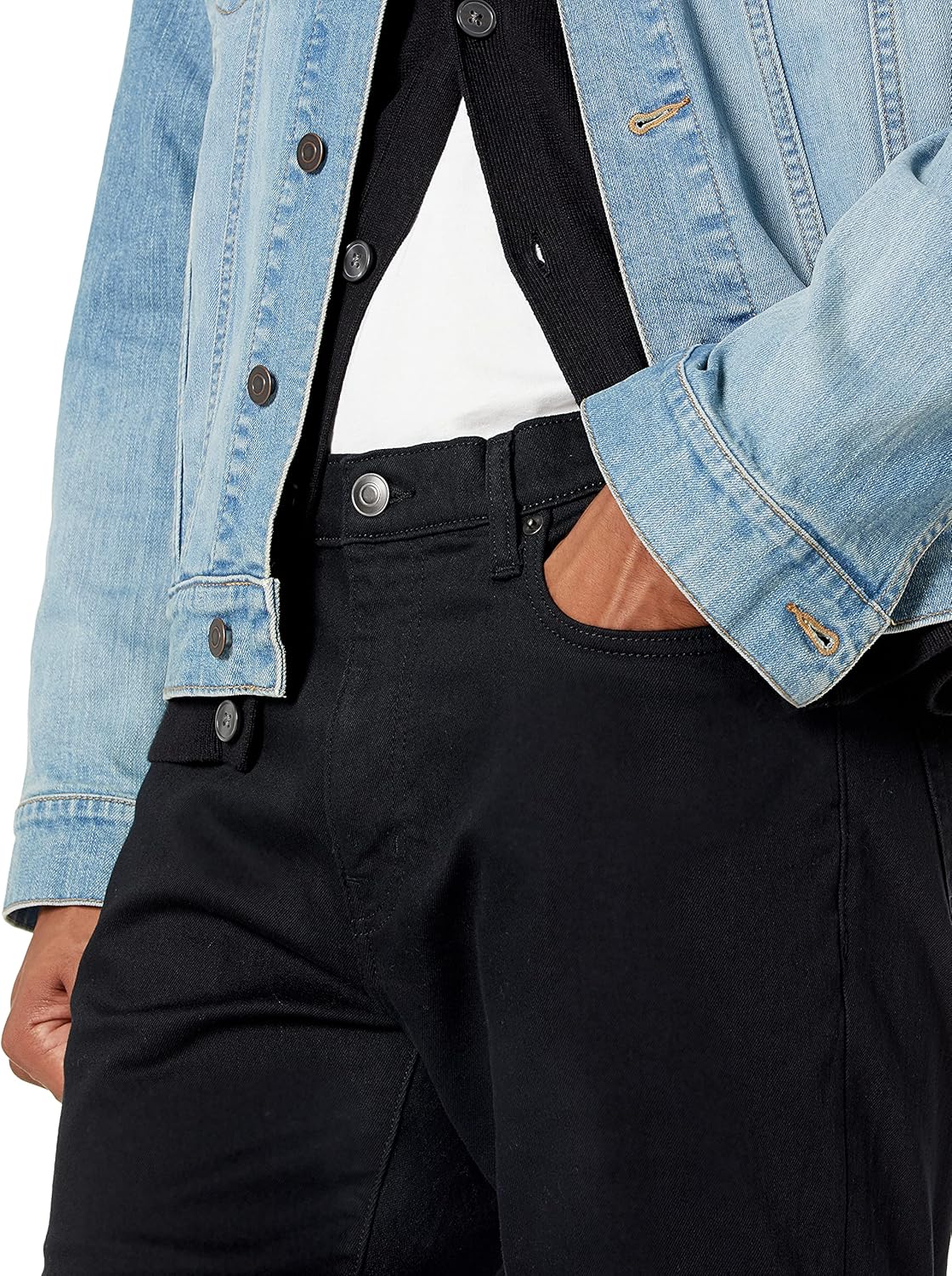 Thumbnail 2 de Amazon Essentials Herren-Jeans Slim-Fit-Stretch Bootcut – Auswaschfarben