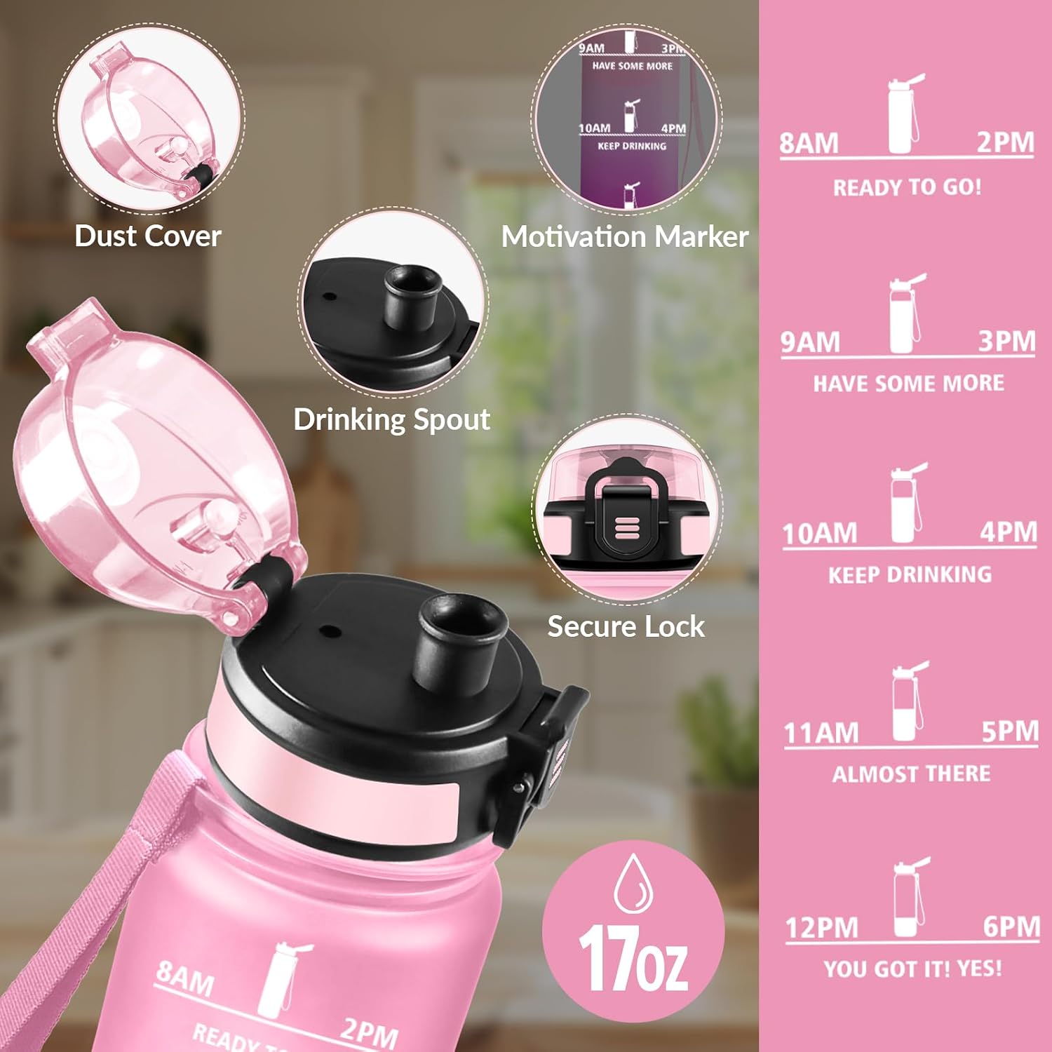 Detalle 1 de HoneyHolly Gourde 500ML pour enfant