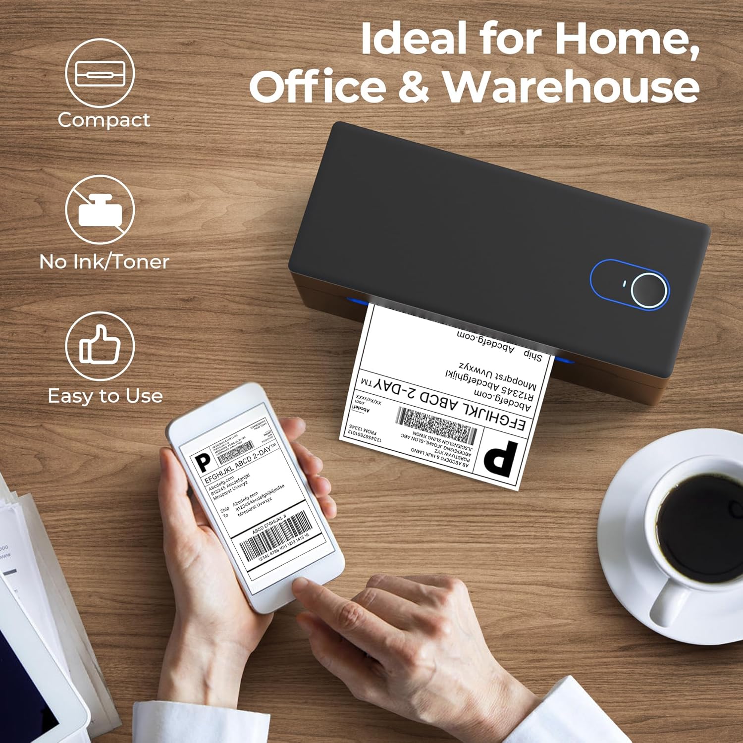 Thumbnail 5 de Nelko Bluetooth Thermal Label Printer 📨