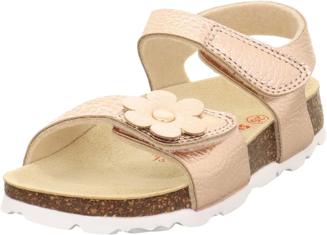 Thumbnail 6 de Superfit Mädchen Fußbettpantoffel Hausschuhe 1-000118Sandale – Orthopädisches Tieffußbett und Leder-Innensohle