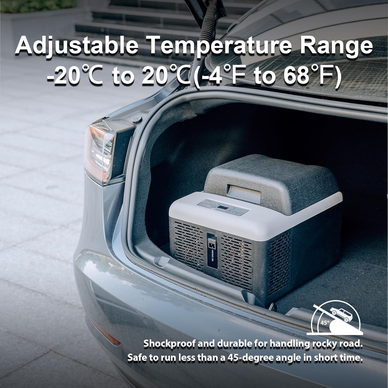 Thumbnail 4 de Alpicool C12PT 12L Compressor Car Fridge Freezer – Practical 12V Portable Cooler for Travel