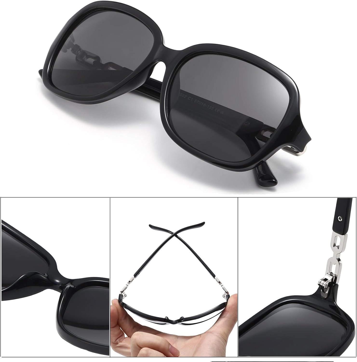 Thumbnail 5 de D Lolylad Nachtsichtbrille für Damen – gelbe Nachtfahrbrille zum Autofahren
