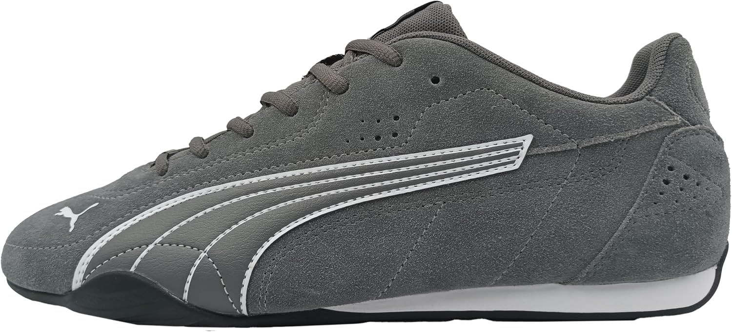 Detalle de Puma Catch SD Unisexe – Baskets Gris foncé et Blanc, 42–43 EU