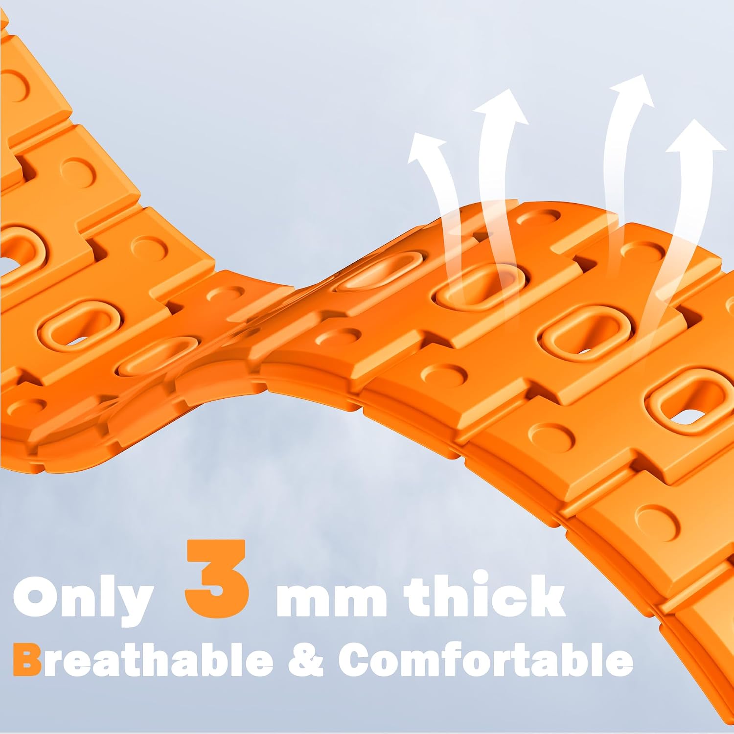 Detalle 2 de Bandletic Magnetic Strap 49mm silicone for Apple Watch