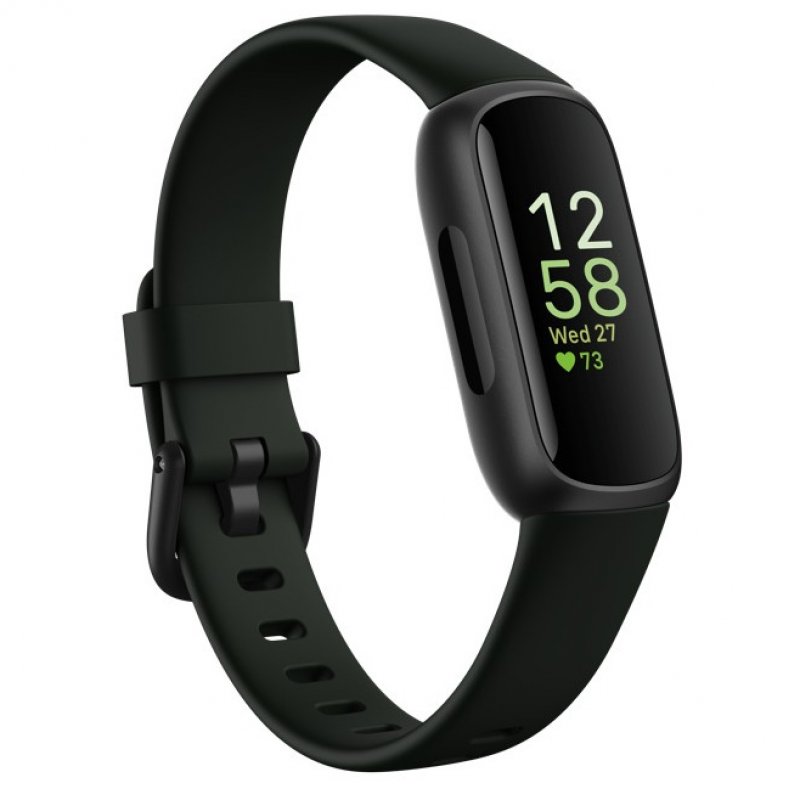 Detalle de Fitbit Inspire 3 Pulsera de actividad negra con 10 días de batería