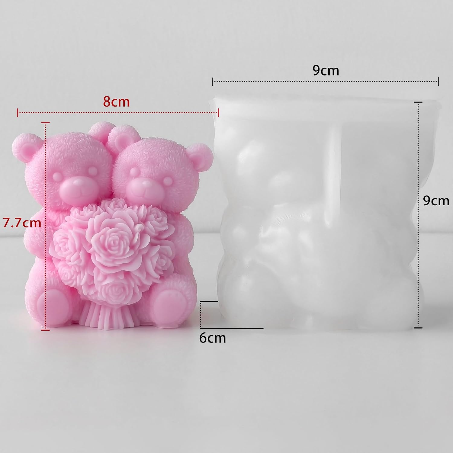 Detalle 2 de Silicone Candle and Resin Mold