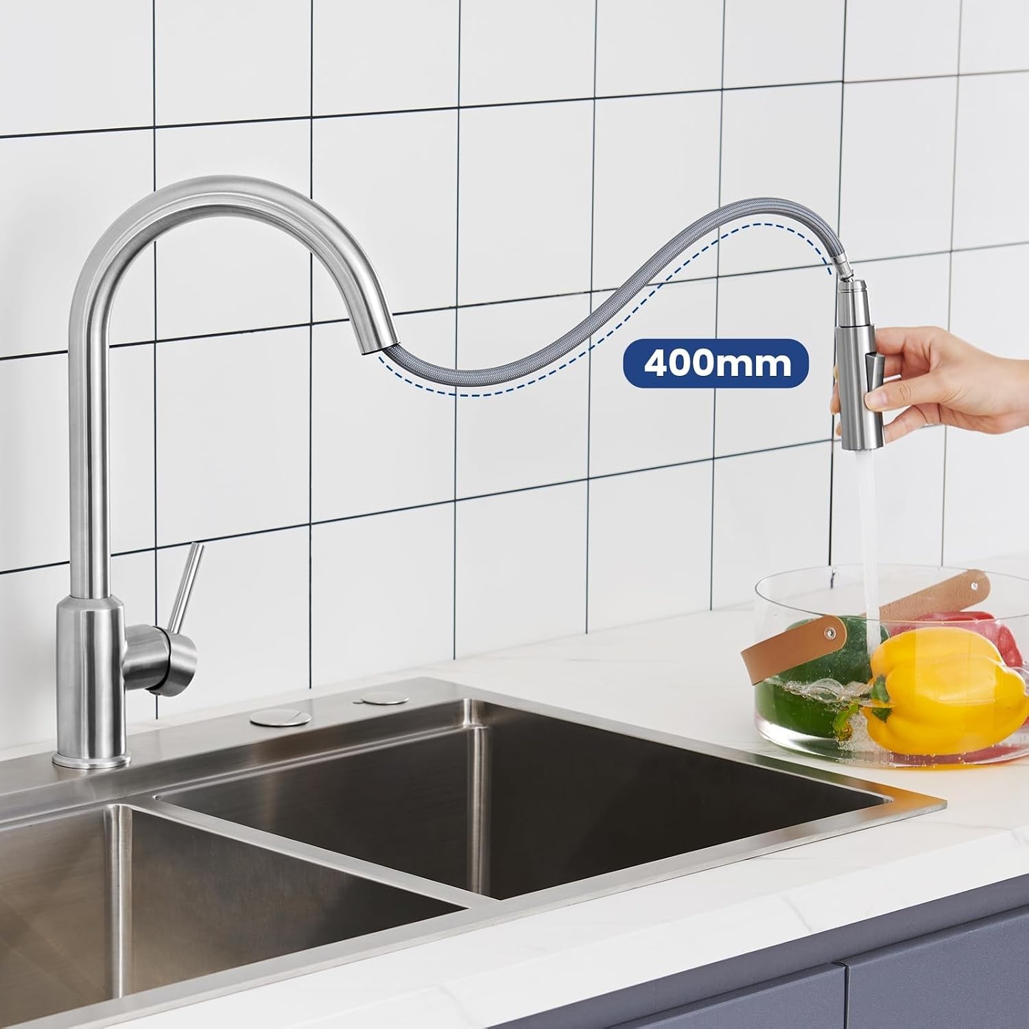 Thumbnail 2 de CECIPA Rubinetto Cucina 360° Acciaio Inox