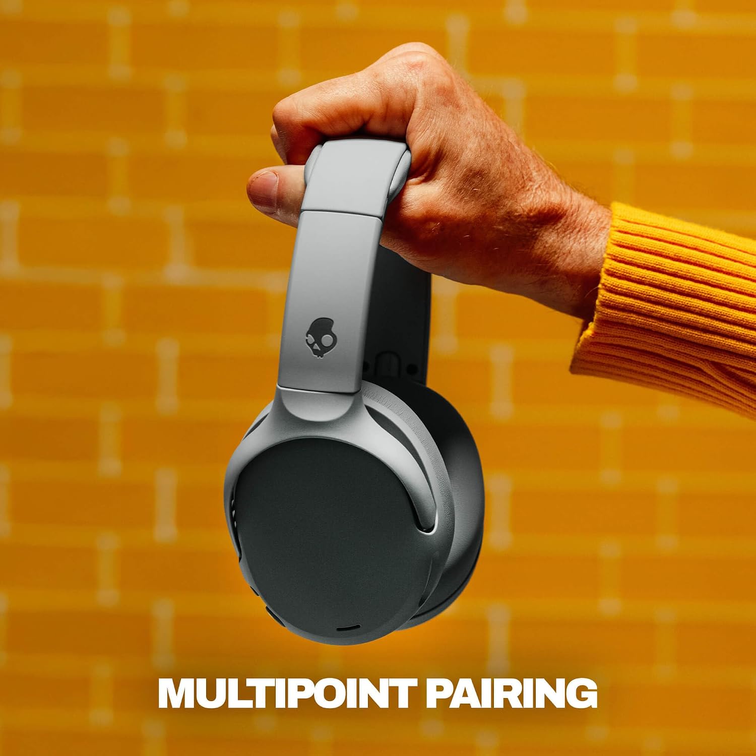 Detalle de Skullcandy Crusher 720 Wireless Headphones, THX Spatial Audio, 65-Hour Battery