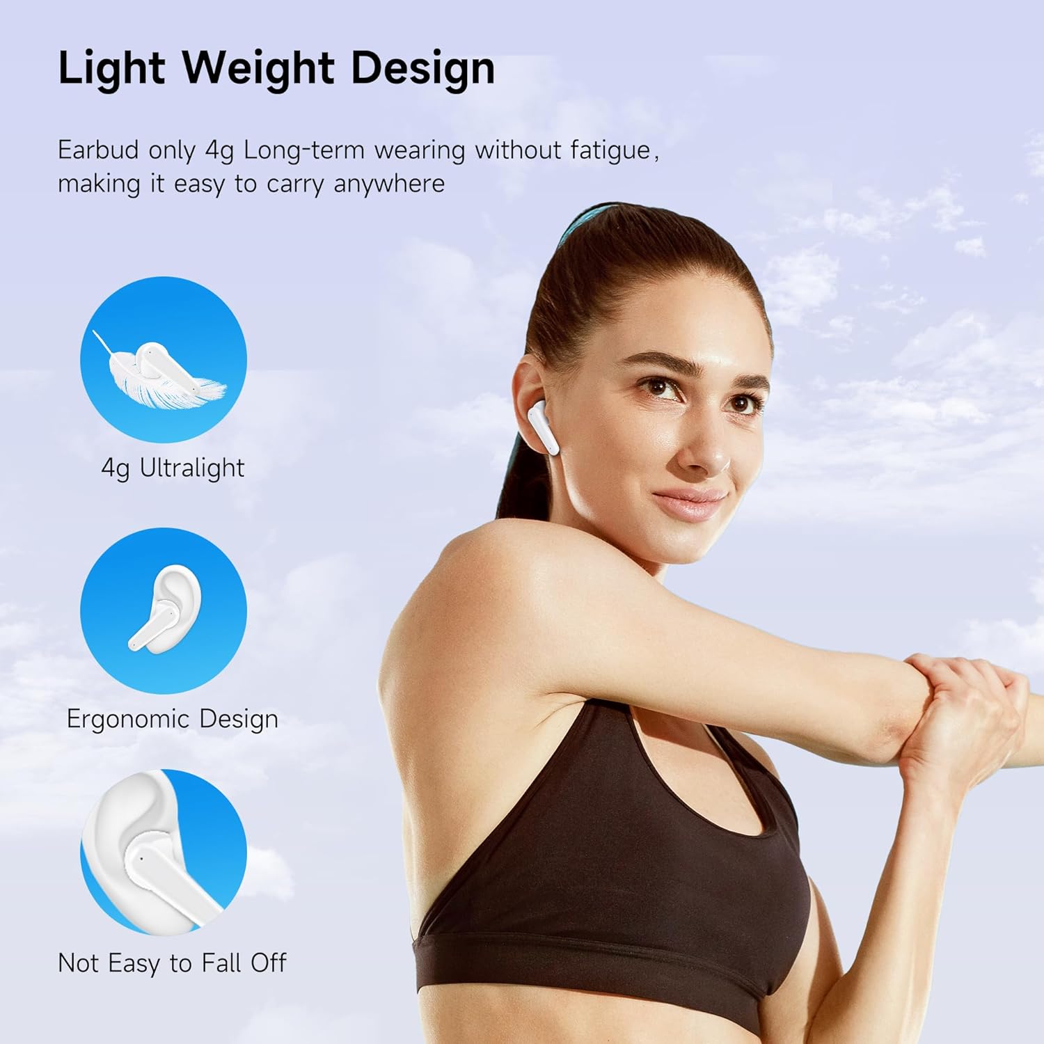 Thumbnail 6 de CoolJumper 2026 Ultimate Bluetooth V6.1 Earbuds – Dual LED Display, Mini In-Ear, 48H Playtime, IP7