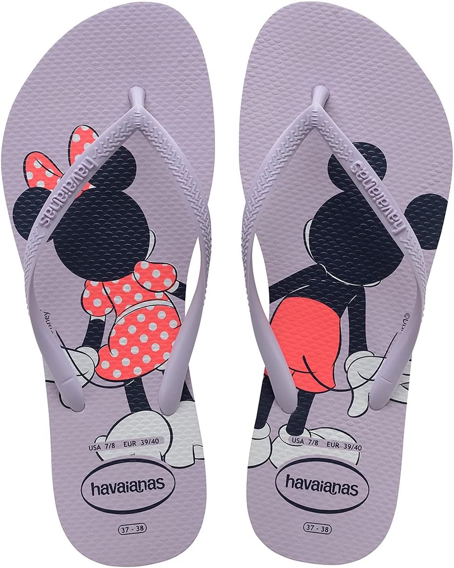 Thumbnail 6 de Havaianas Slim Disney – infradito da donna bianche/rosa flux