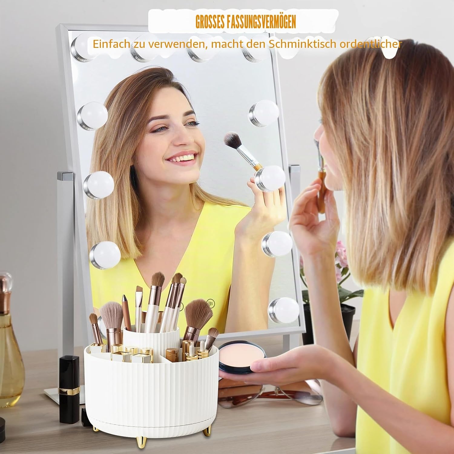 Thumbnail 6 de CenYouful 360° Drehbar Make-up Organizer 💄