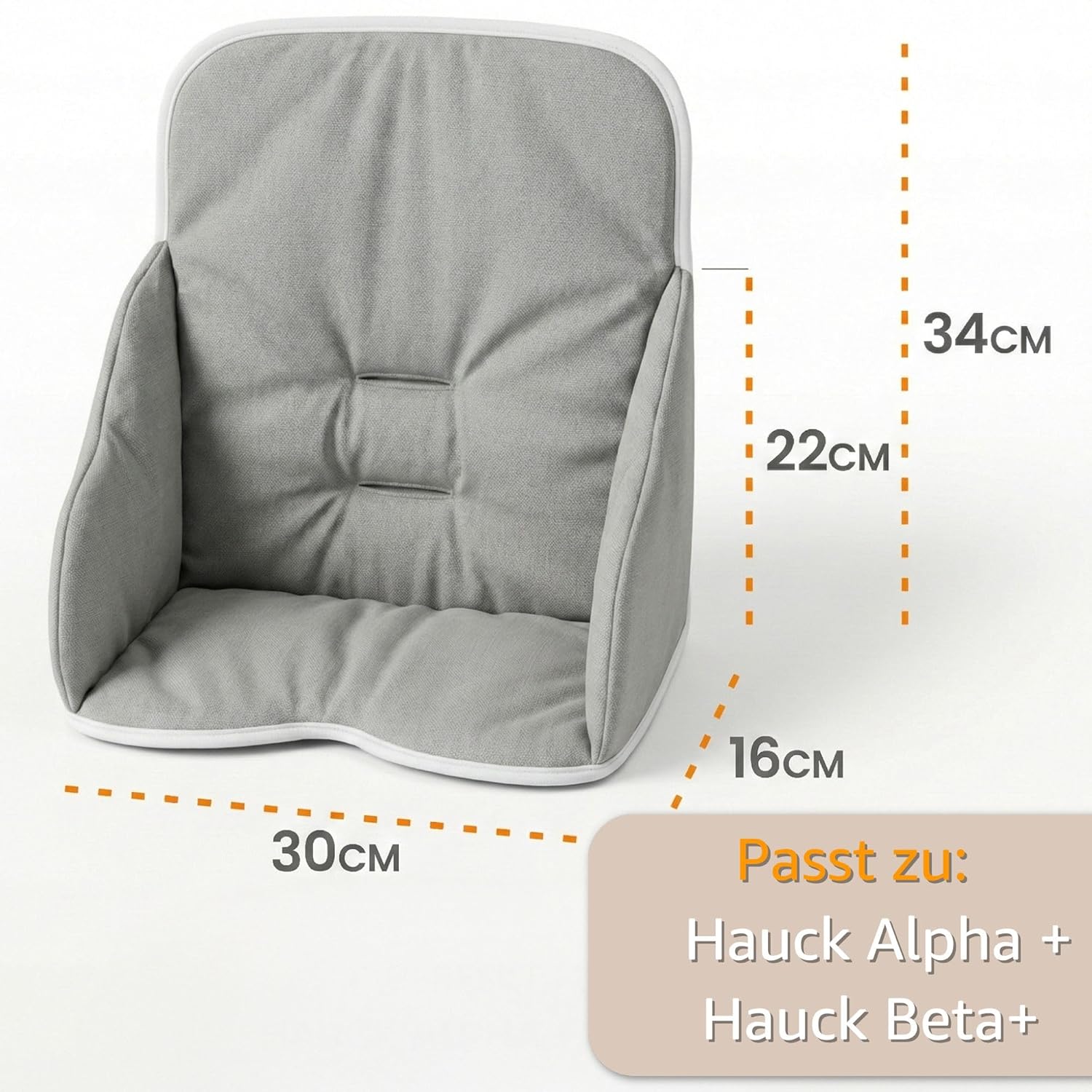 Thumbnail 1 de Sitzverkleinerer für Hochstuhl – Totsy Baby Baby Sitzkissen, kompatibel mit Hauck, Stokke Tripp Trapp und mehr