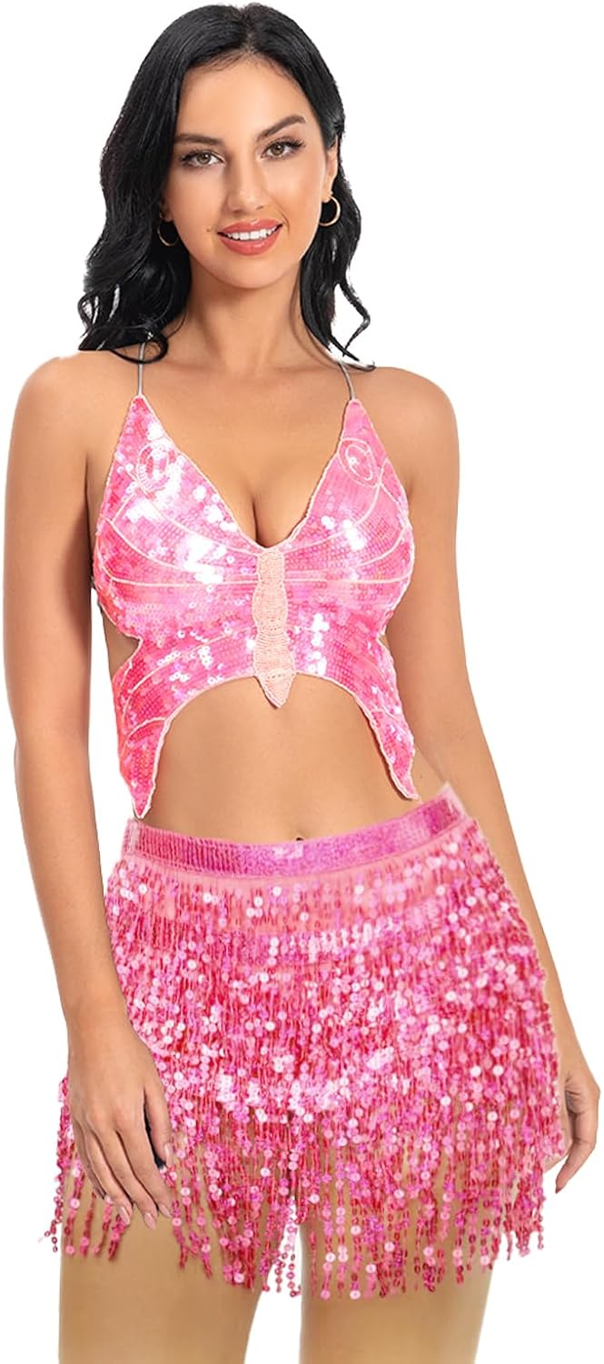 Thumbnail 5 de Baisdan Belly Dance Sequin Hip Scarf 160 cm