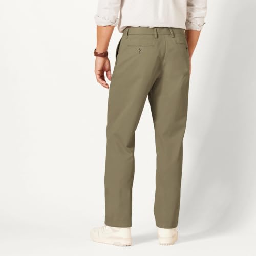 Detalle de Amazon Essentials Men's Classic-Fit Wrinkle-Resistant Chino Trouser, Khaki Beige, 33W / 30L