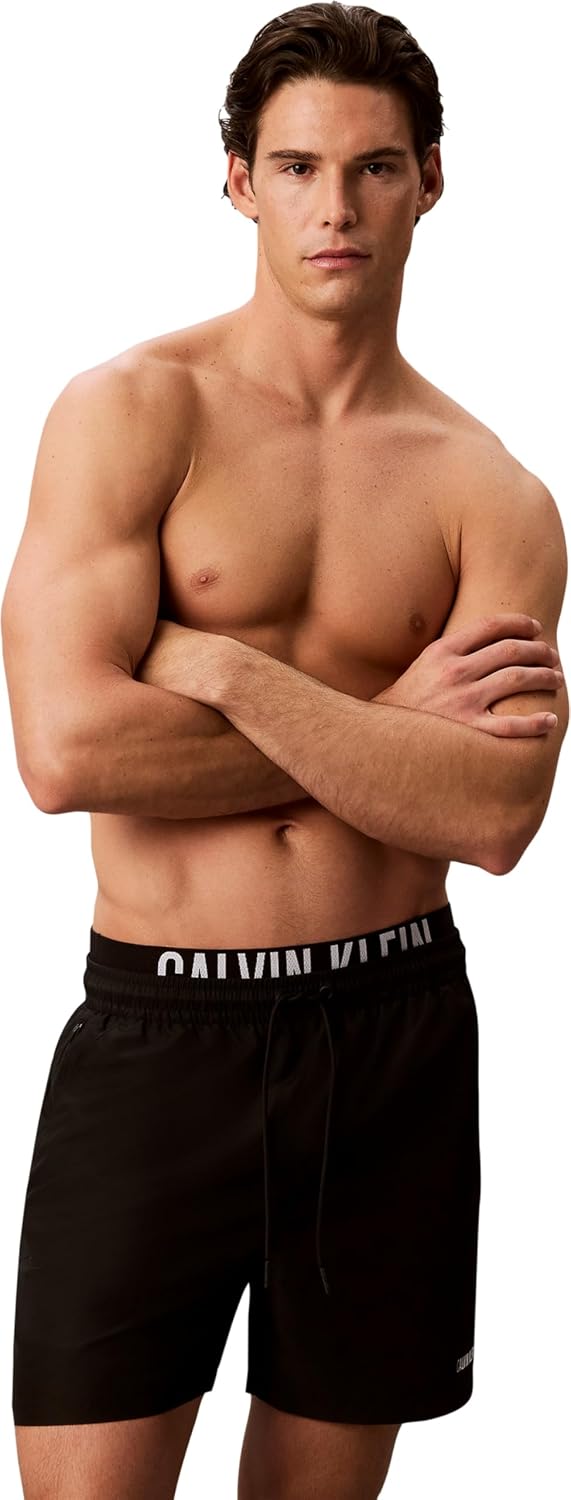 Detalle de Calvin Klein Men's 5" Boxer Intense Power Swim Bottoms (Pack of 1)
