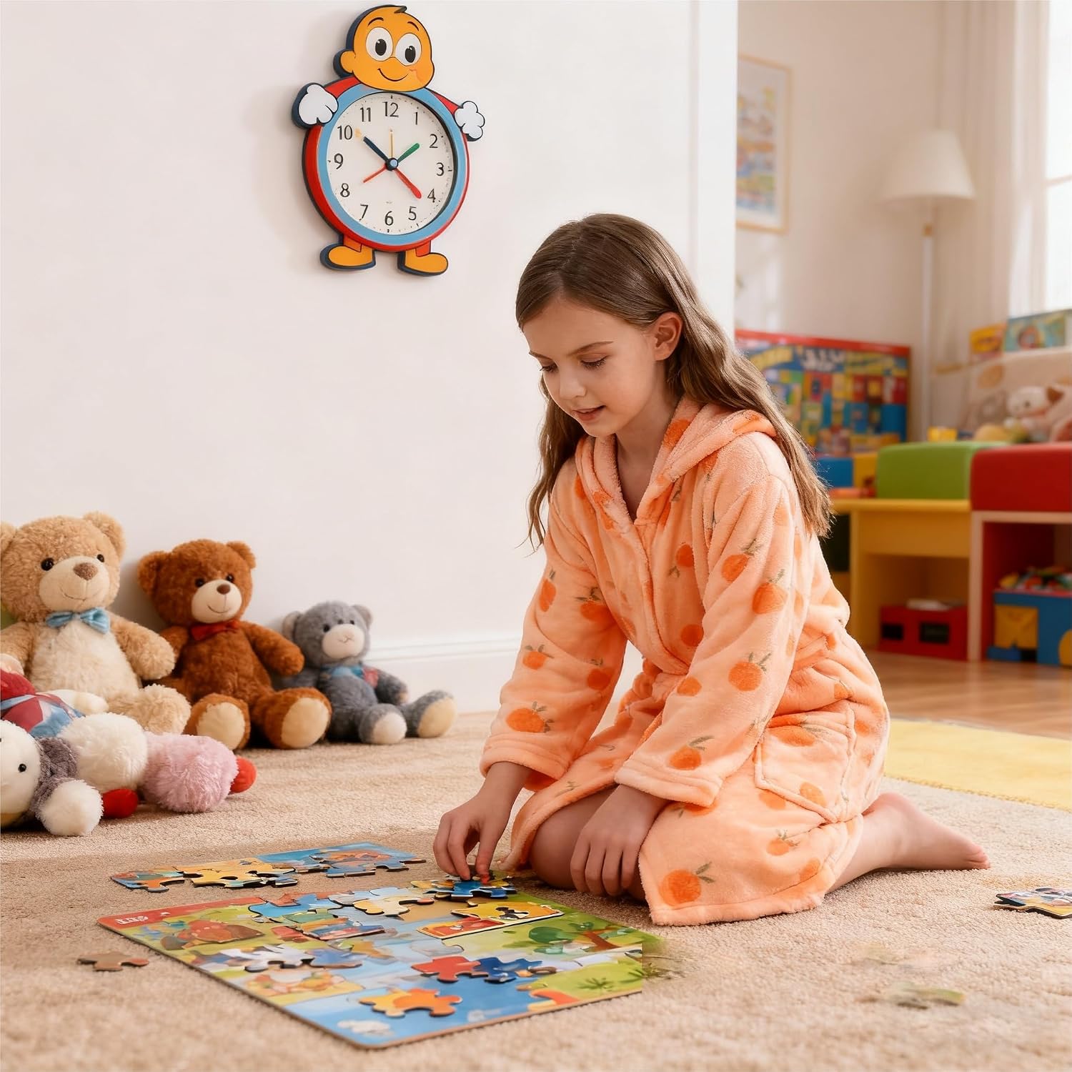 Detalle de V.&GRIN Girls' Fleece Robe