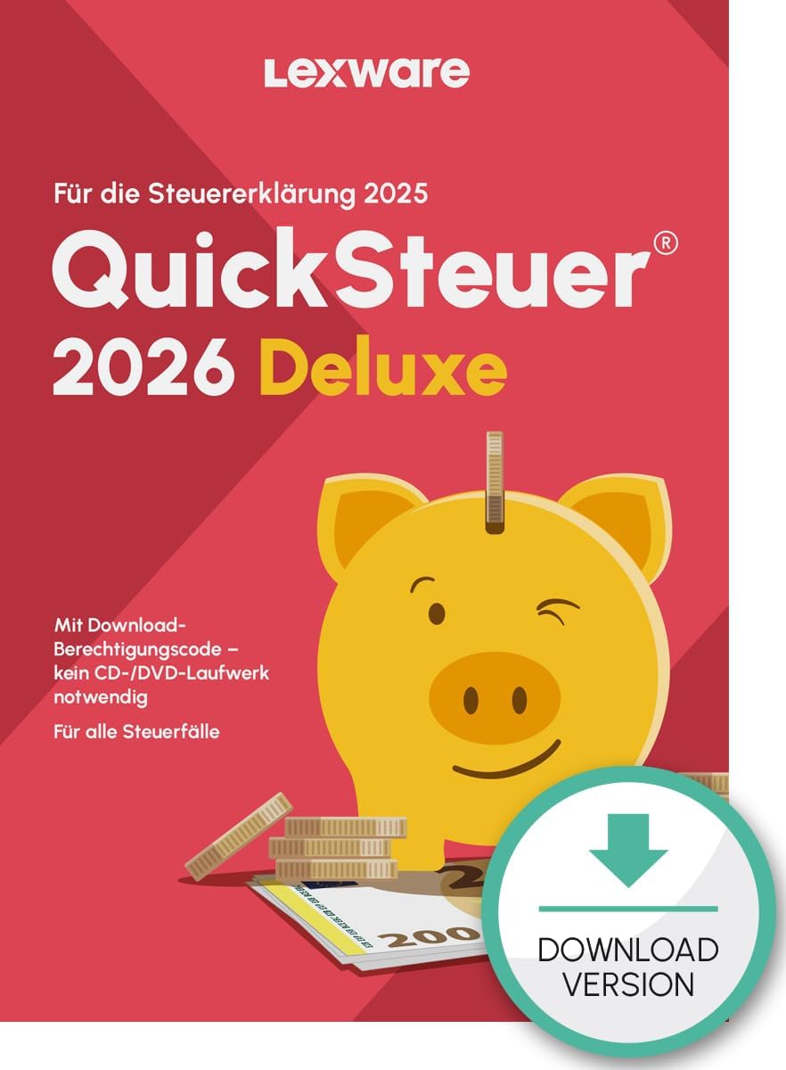 Detalle de QuickSteuer Deluxe 2026 Steuerprogramm