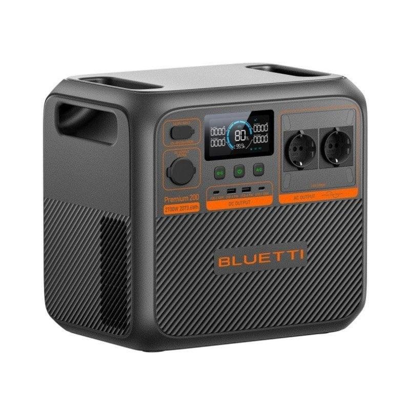Detalle de Estación de energía Bluetti Elite Premium 200 V2: potencia fiable 2073,6 Wh para uso profesional y remoto