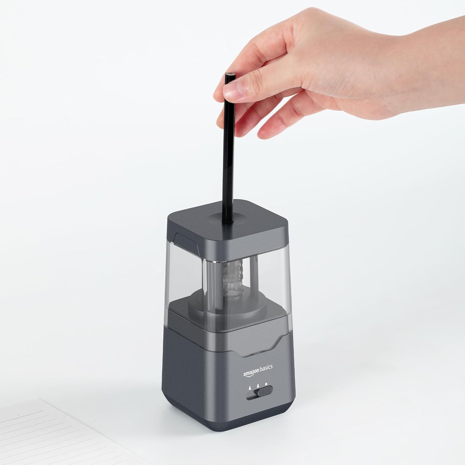 Thumbnail 5 de Amazon Basics Portable Electric Pencil Sharpener 7.1 cm ✏️