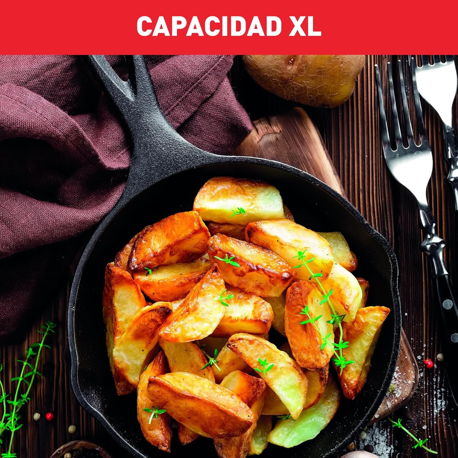 Detalle 2 de Tefal Freidora Pro Premium Eco 4L 🍟 Digital y Fácil de Limpiar