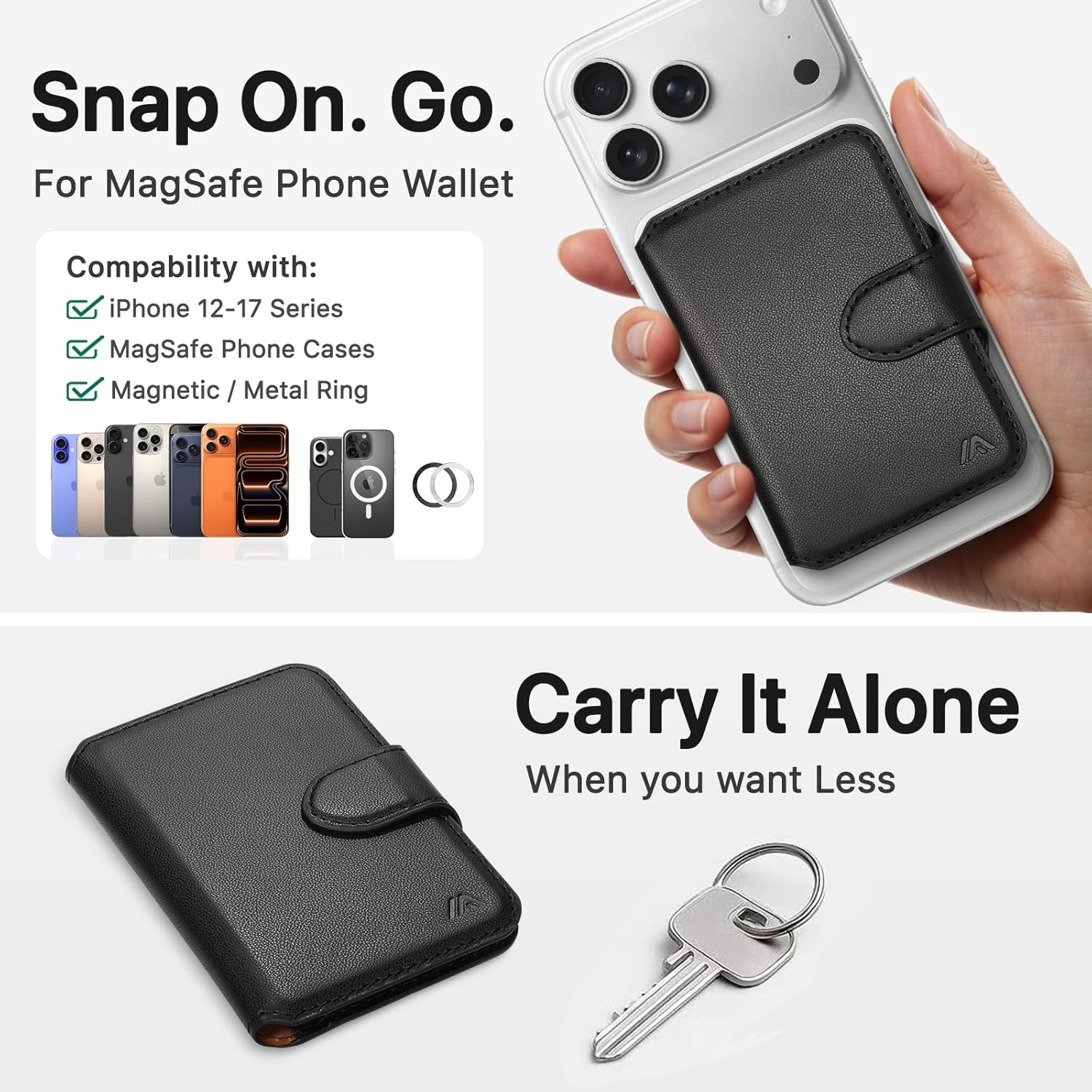 Detalle de MEFON MagSafe Wallet 5-8 Card Holder