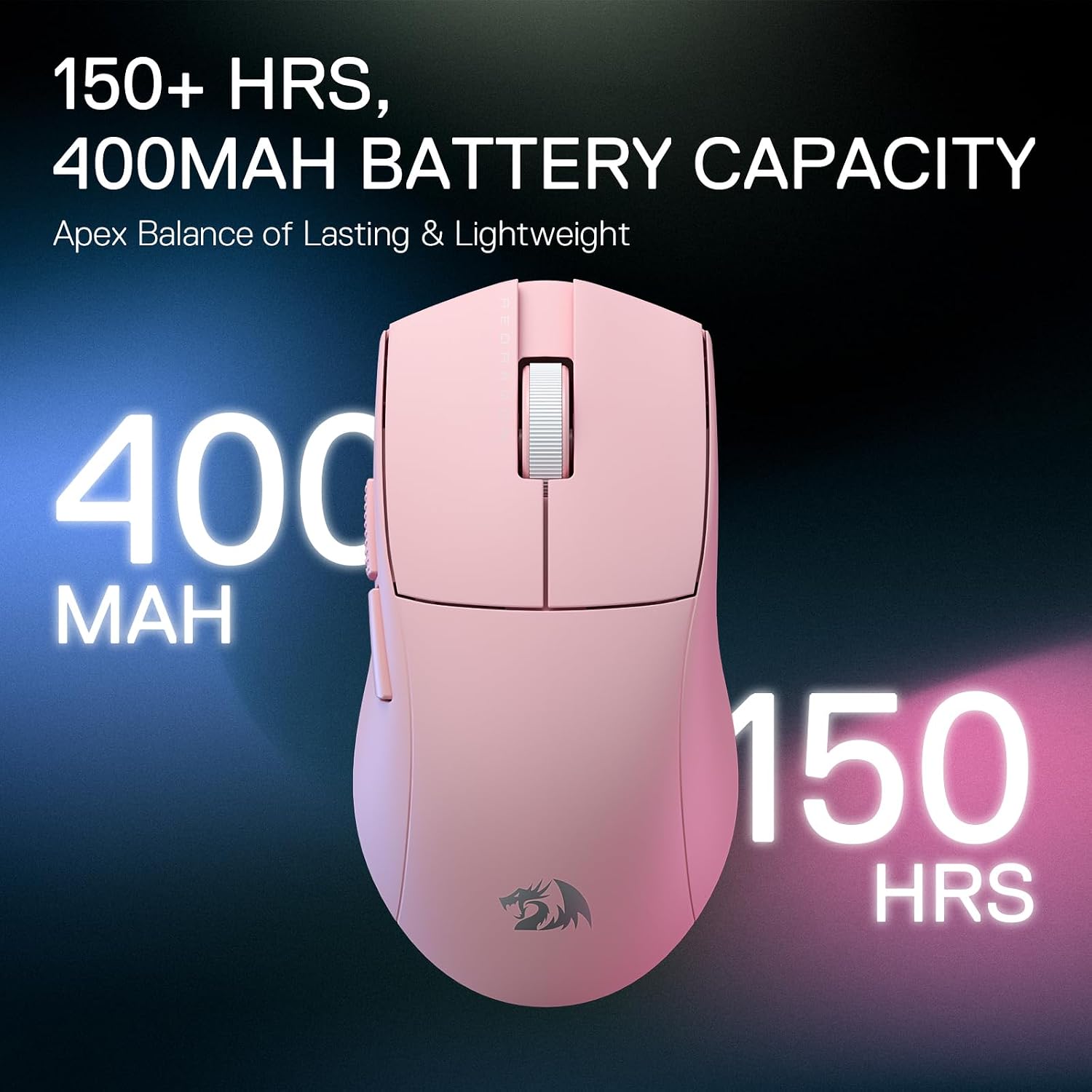 Thumbnail 5 de Redragon M916 PRO 3-Modus Wireless Gaming Maus – 49 g ultraleicht, 26K DPI & 3-Verbindungsmodi