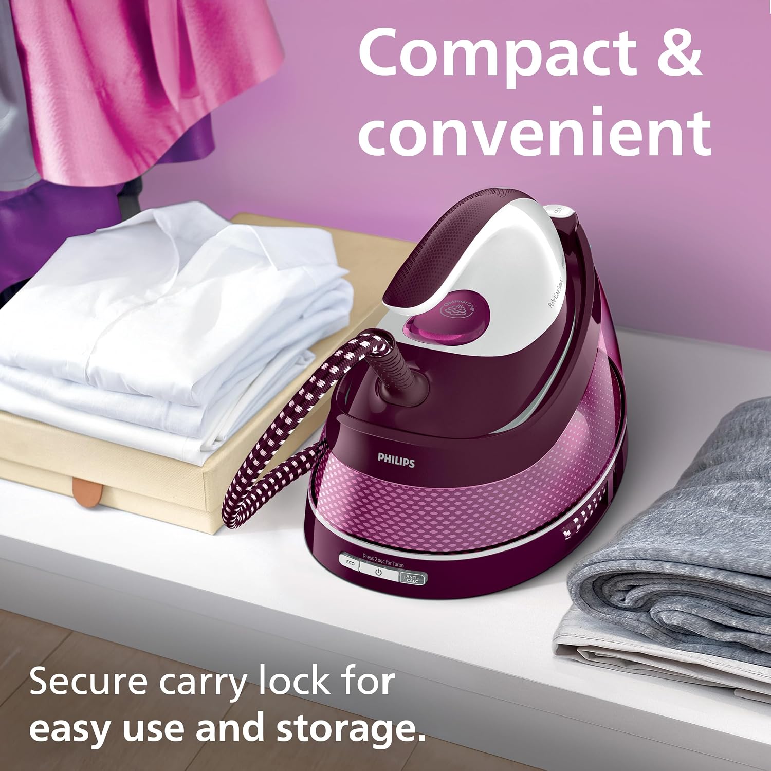 Detalle de Philips PerfectCare Compact Steam Generator GC7842/46