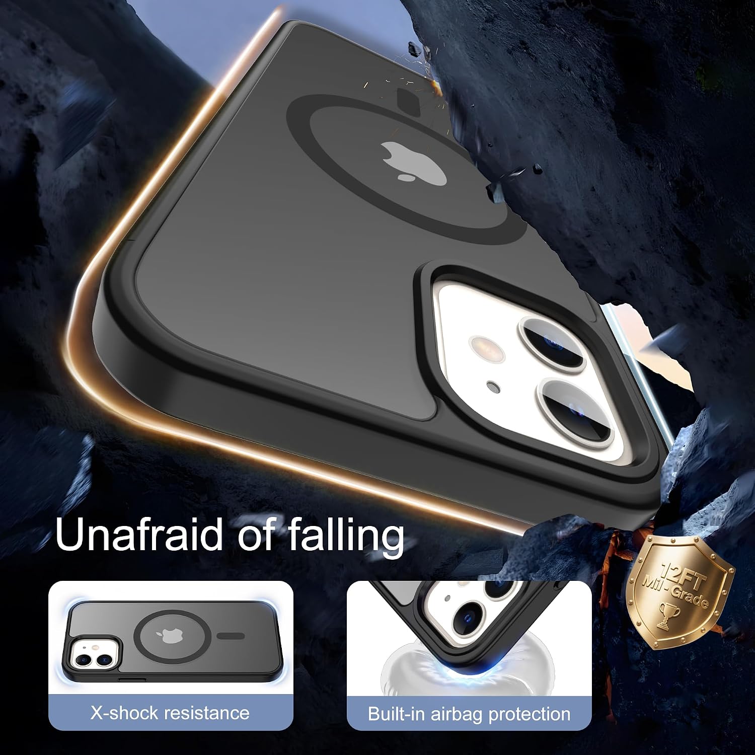 Detalle de Pilaru Magnetic Case iPhone 13 Mini with MagSafe 2X screen protector