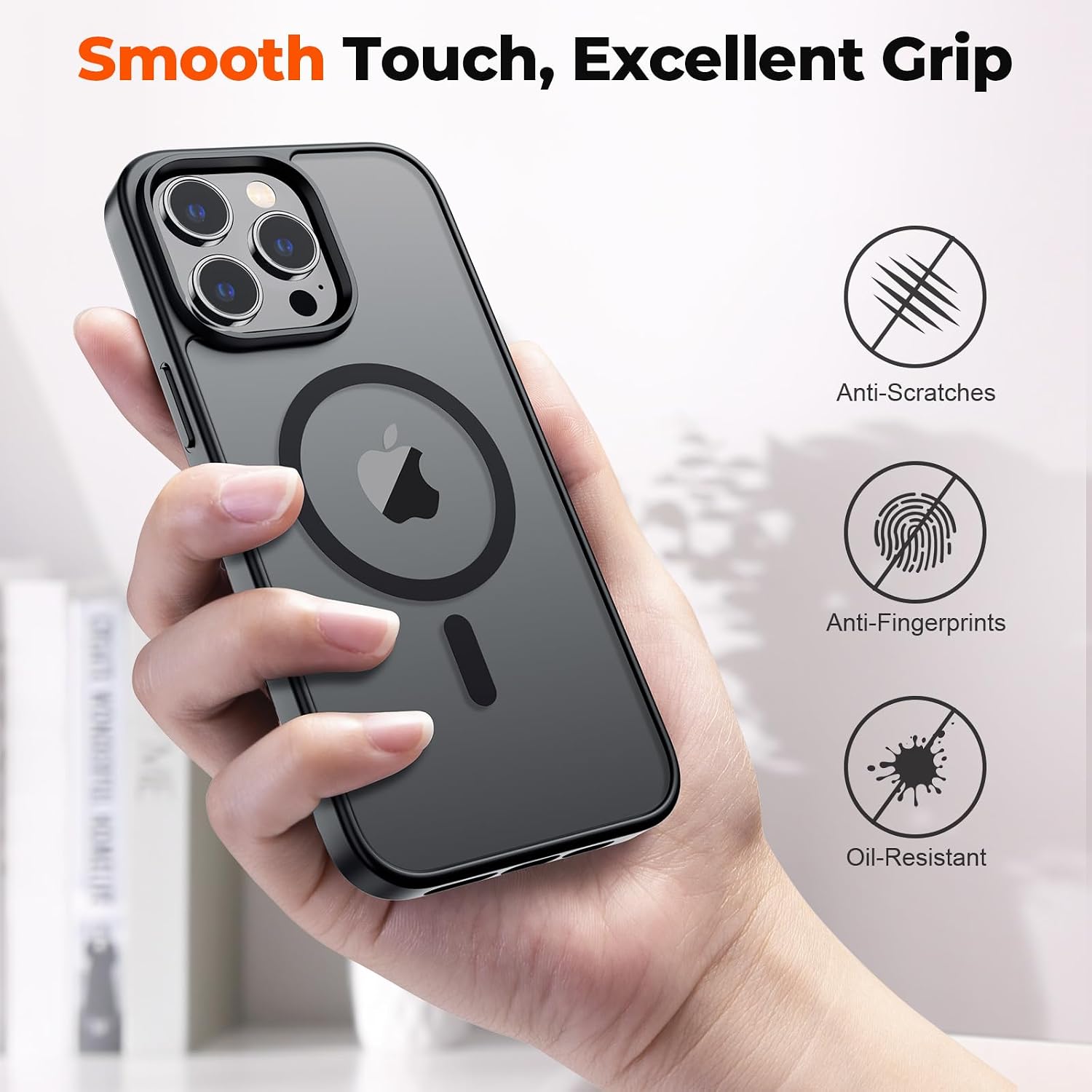 Thumbnail 5 de zapica iPhone 14 Pro Max magnetic case, 1x black
