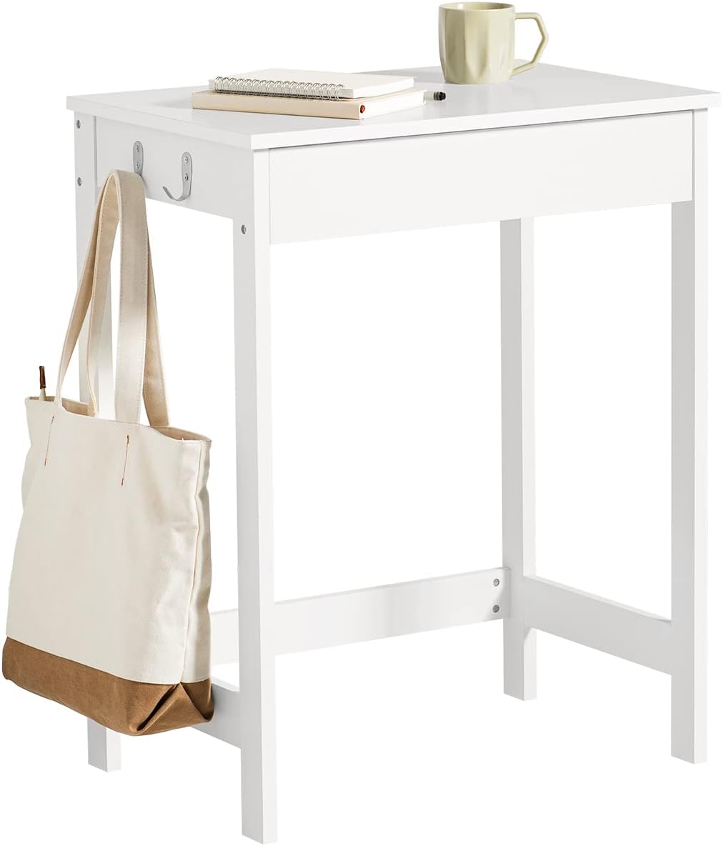 Detalle de SoBuy FWT43-W bureau gaming 60x40x77 cm