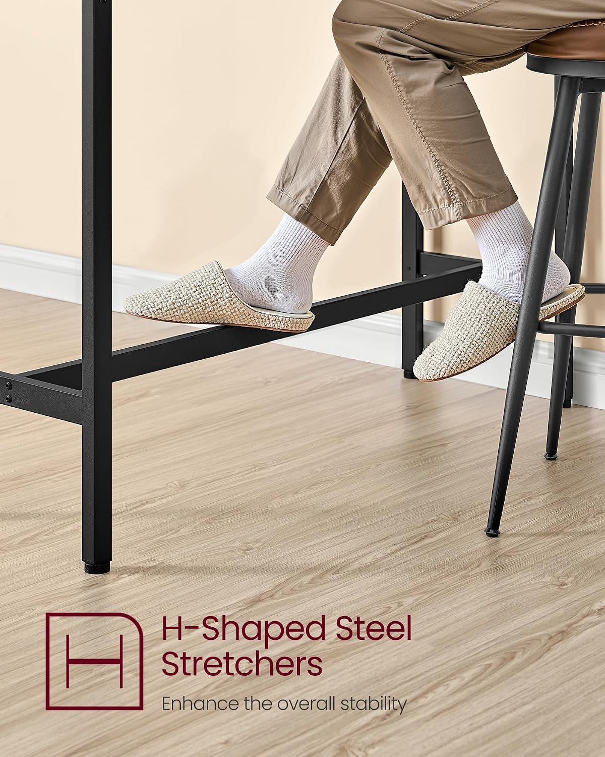 Thumbnail 6 de VASAGLE Bar Table, 39.4-Inch Width