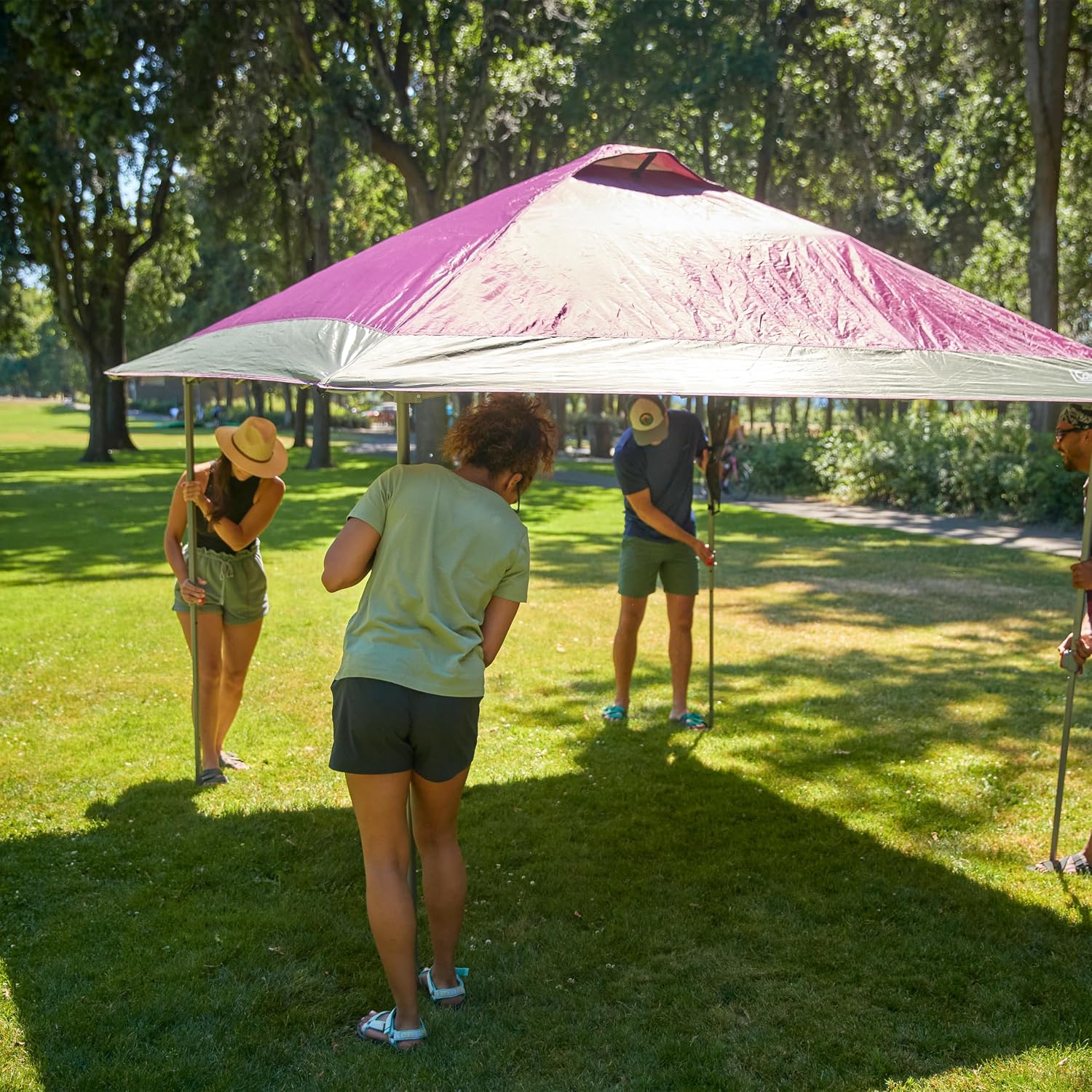 Detalle de Coleman Pop-Up Canopy 10x10 ft