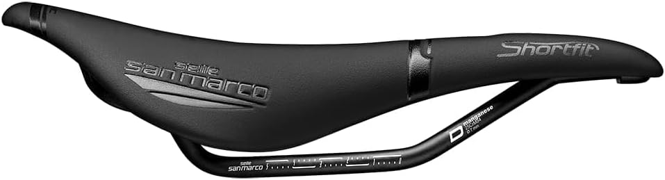 Detalle 2 de Selle San Marco Shortfit Racing – siodełko rowerowe Open-Fit z ramą Chromoly
