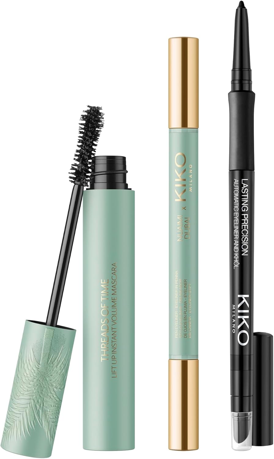 Detalle de KIKO Milano Threads Of Time Dramatic Eyes Trio – Gift Set Occhi