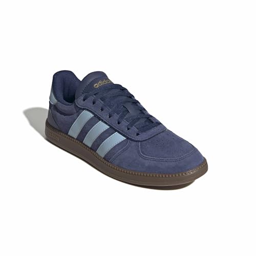 Detalle de adidas Women's Breaknet Sleek Shoes, Dark Blue/Clear Sky/Gum5, 5.5 UK