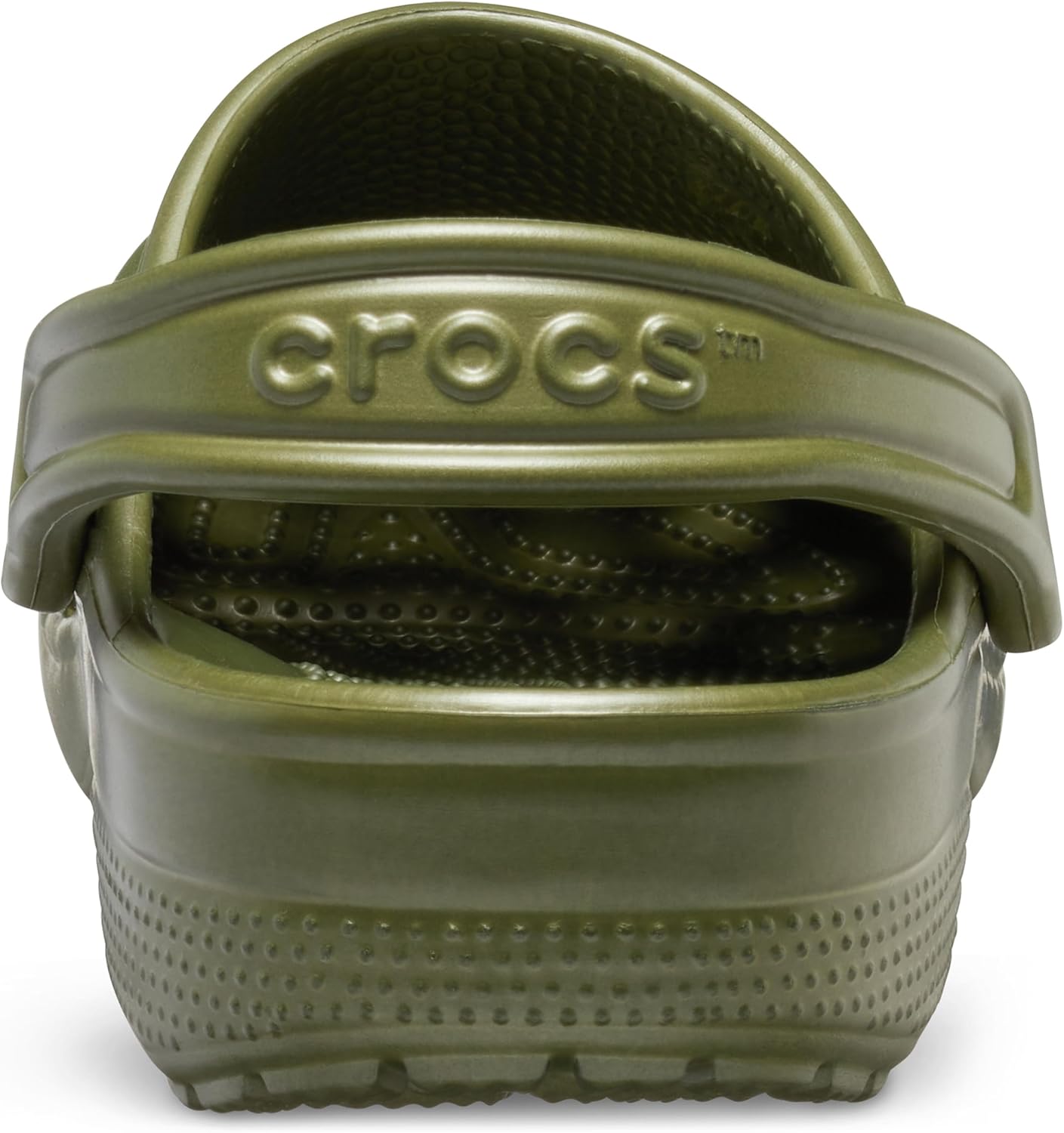 Detalle de Crocs Classic Clog 43-44 EU Army Green: comodidad ligera para usar todo el día