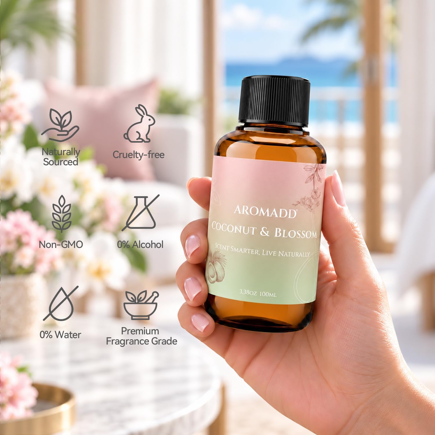 Detalle de AROMADD Diffuser Oil, 100 mL