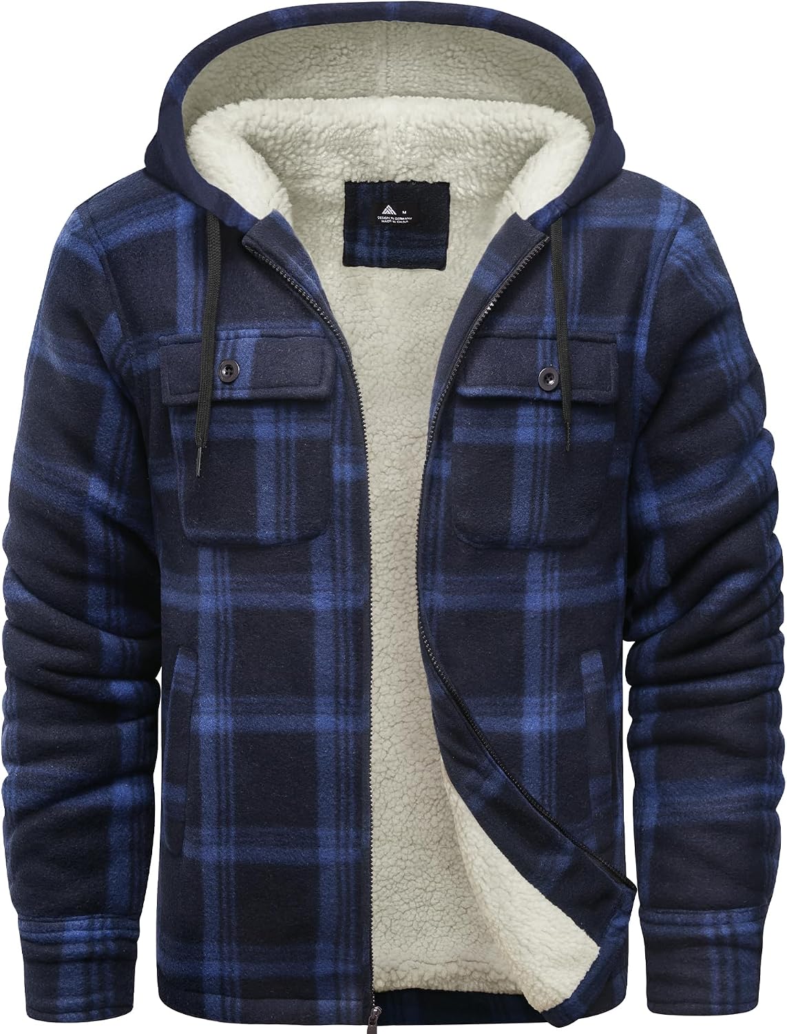Detalle de SCODI Men's Flannel Jacket