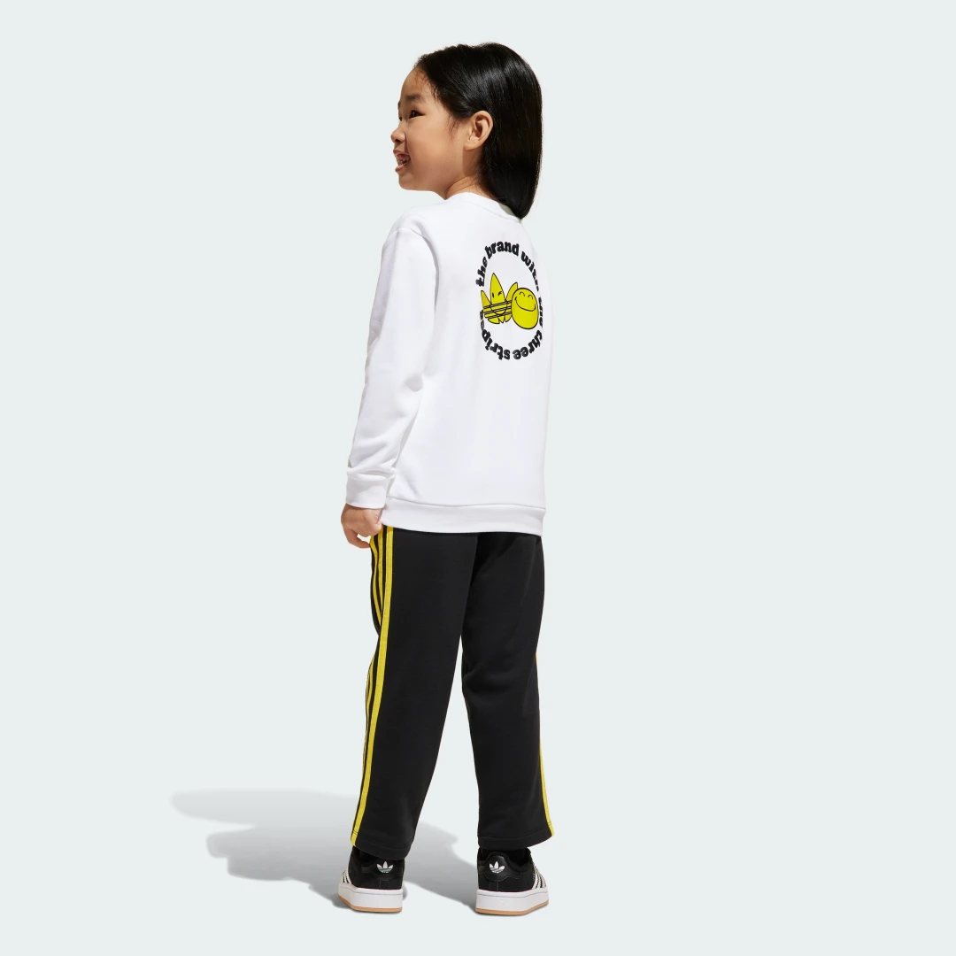 Thumbnail 2 de Conjunto sudadera y pantalón adidas Originals x Smiley World — blanco