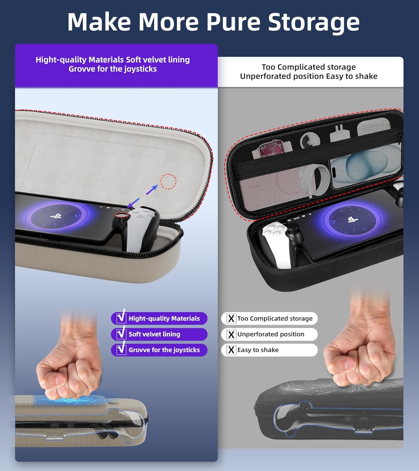 Thumbnail 2 de QUAGGY PlayStation Portal 3-in-1 kit