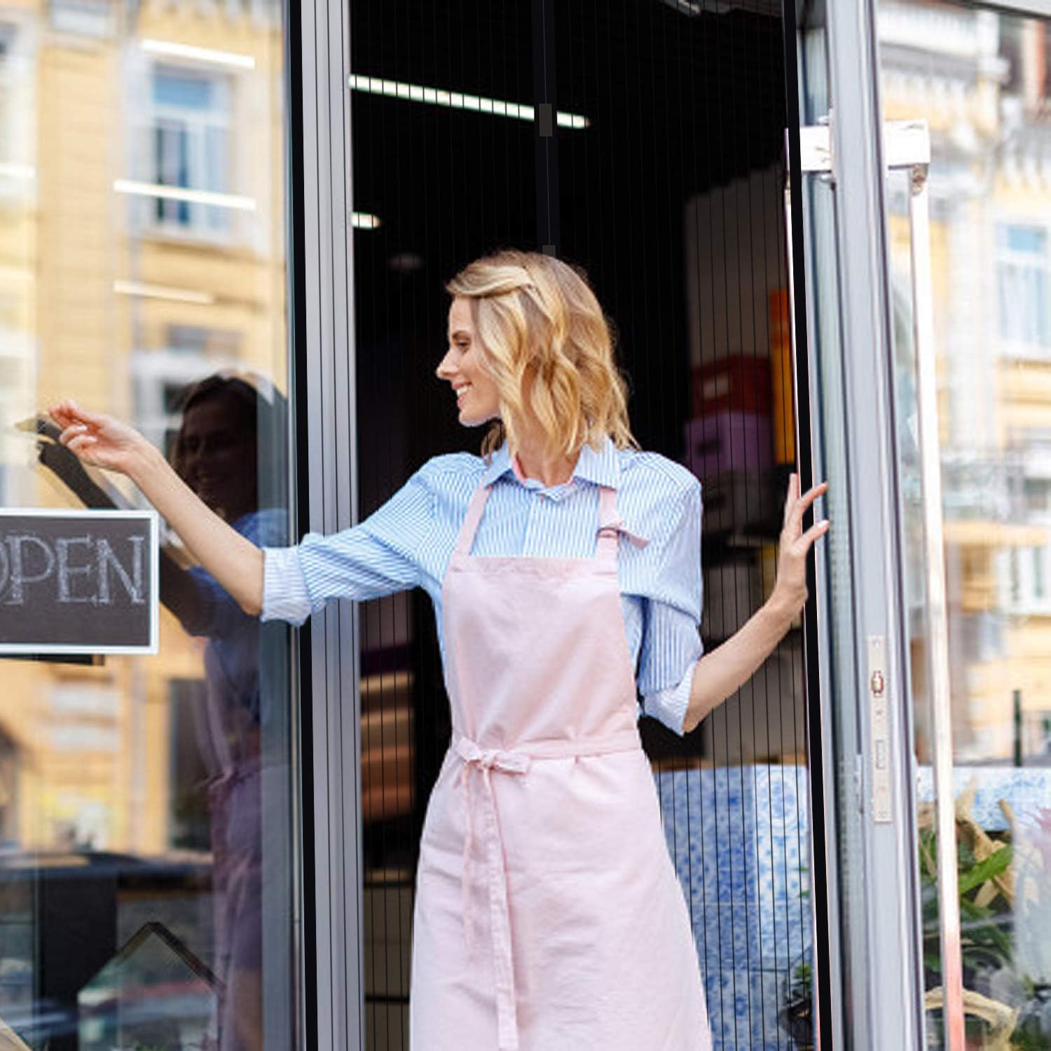 Thumbnail 5 de EXTSUD Magnetic Fly Screen Door 90x210 cm