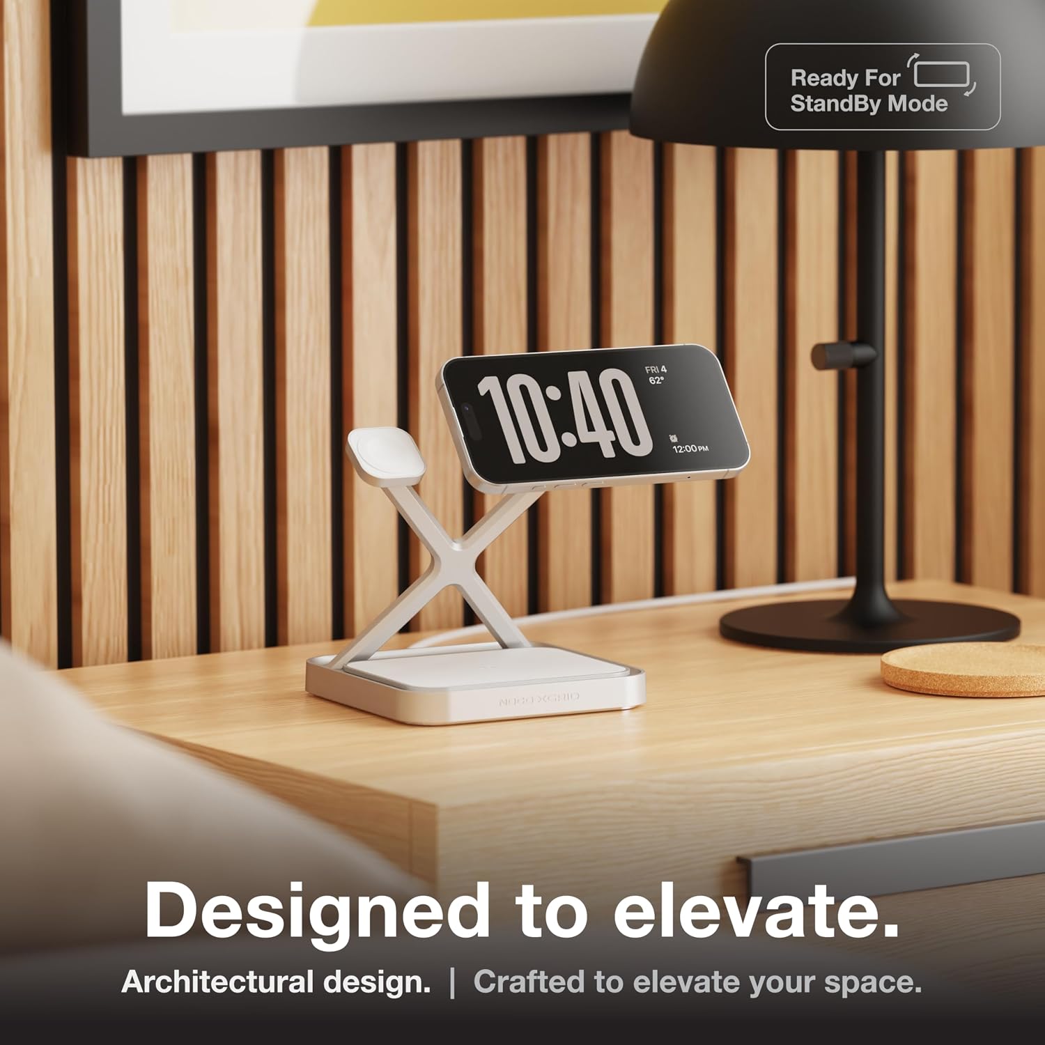 Detalle de NOCO XGrid XDS3 3-in-1 wireless charging
